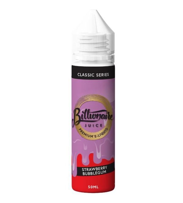 Strawberry Bubblegum | Billionaire Shortfills E-Liquid Vape Juice 50ml
