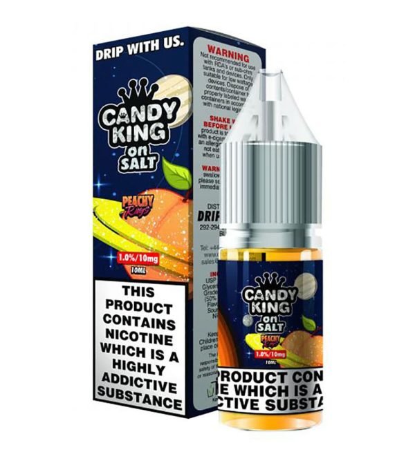 Peachy Rings | Candy King Nic Salts 10ml