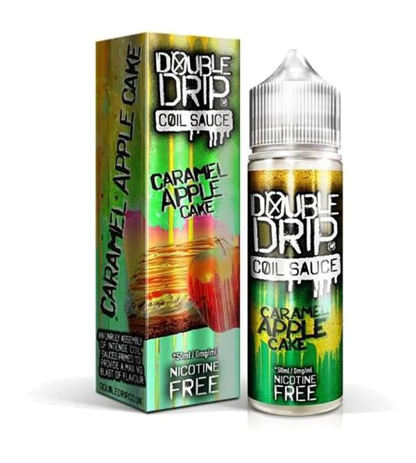 Caramel Apple Cake | Double Drip Shortfills E-Liquid Vape Juice 50ml