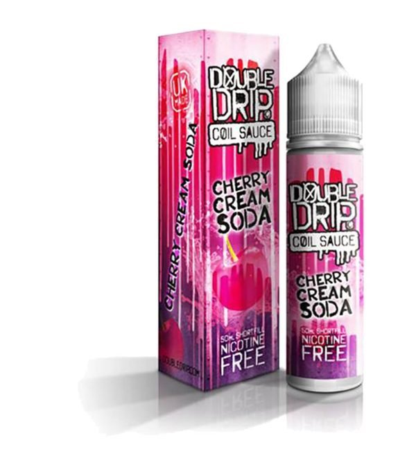 Cherry Cream Soda | Double Drip Shortfills E-Liquid Vape Juice 50ml