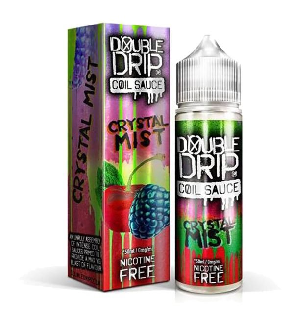 Crystal Mist | Double Drip Shortfills E-Liquid Vape Juice 50ml