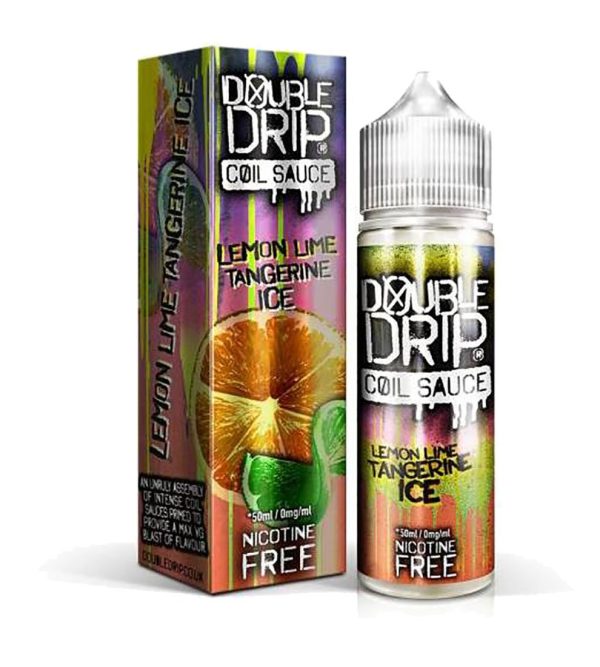 Lemon Lime Tangerine Ice | Double Drip Shortfills E-Liquid Vape Juice 50ml