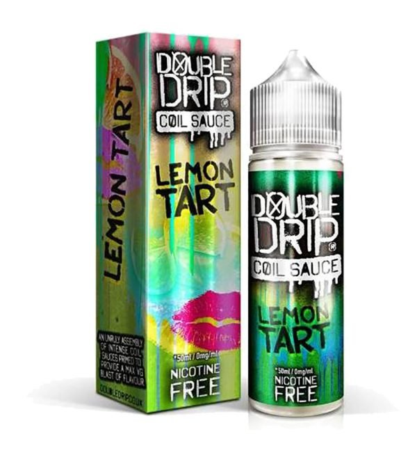Lemon Tart | Double Drip Shortfills E-Liquid Vape Juice 50ml