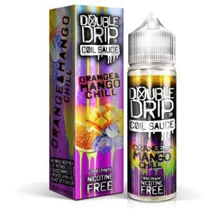 Orange & Mango Chill | Double Drip Shortfills E-Liquid Vape Juice 50ml