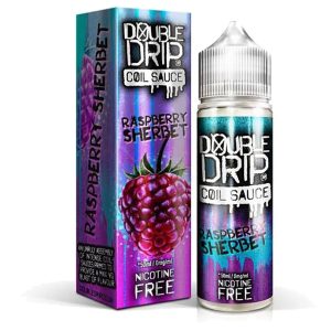 Raspberry Sherbert | Double Drip Shortfills E-Liquid Vape Juice 50ml