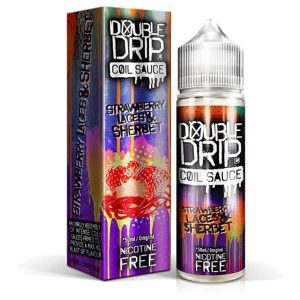Strawberry Laces & Sherbert | Double Drip Shortfills E-Liquid Vape Juice 50ml
