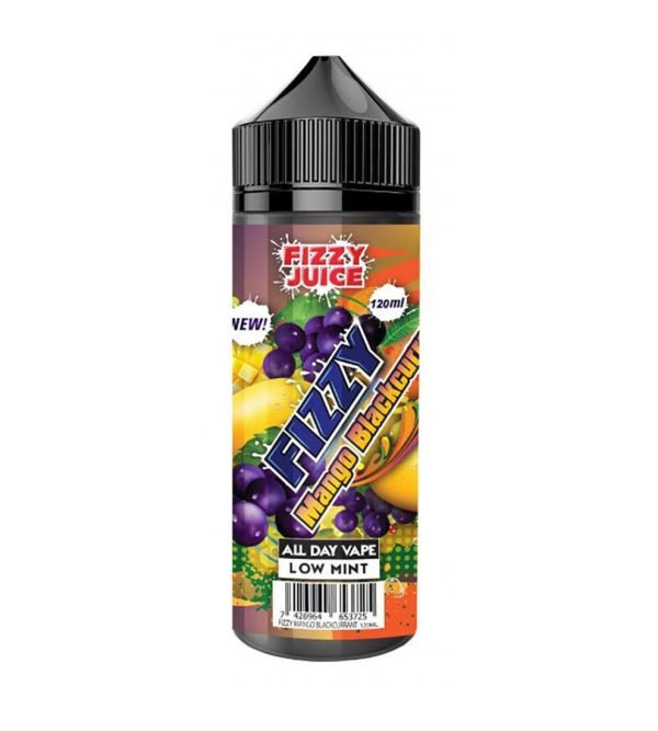 Mango Blackcurrant | Fizzy Juice Shortfills E-Liquid Vape Juice 100ml