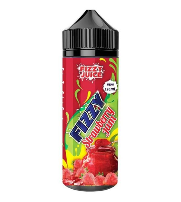 Strawberry Jam | Fizzy Juice Shortfills E-Liquid Vape Juice 100ml