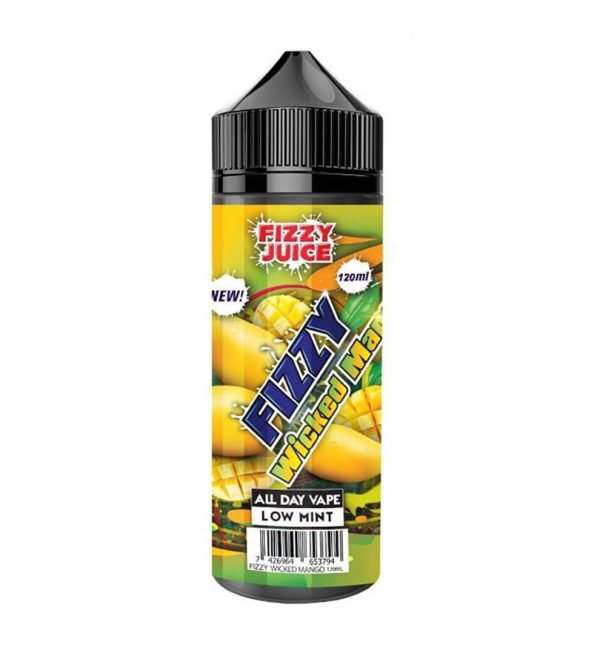 Wicked Mango | Fizzy Juice Shortfills E-Liquid Vape Juice 100ml