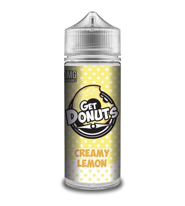 Creamy Lemon | Get Donuts Shortfills E-Liquid Vape Juice 100ml