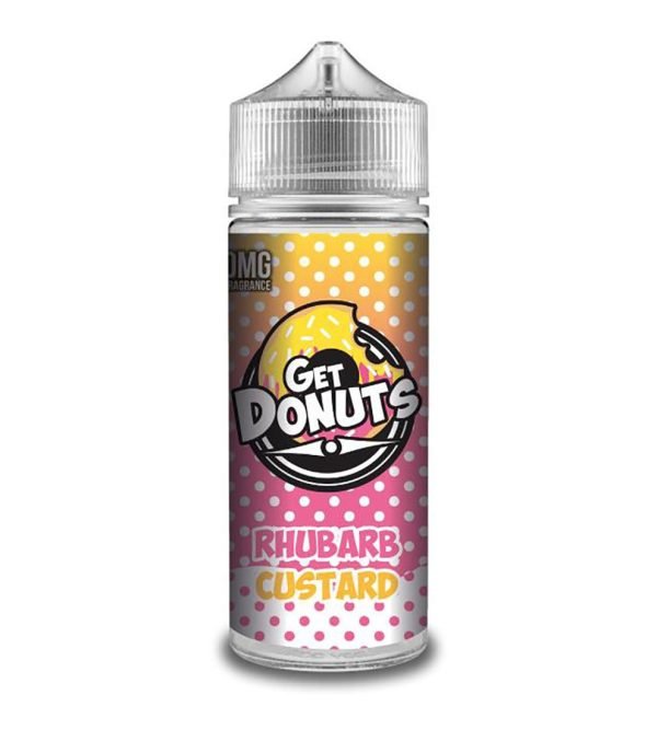 Rhubarb & Custard | Get Donuts Shortfills E-Liquid Vape Juice 100ml