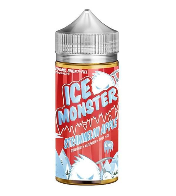 Strawmelon Apple | Ice Monster Shortfills E-Liquid Vape Juice 100ml