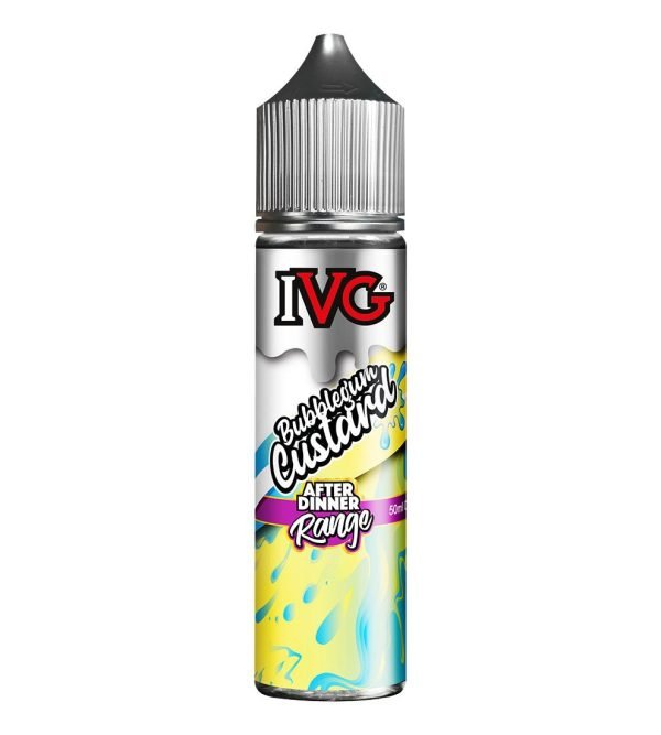 Bubblegum Custard | After Dinner by IVG Shortfills E-Liquid Vape Juice 50ml