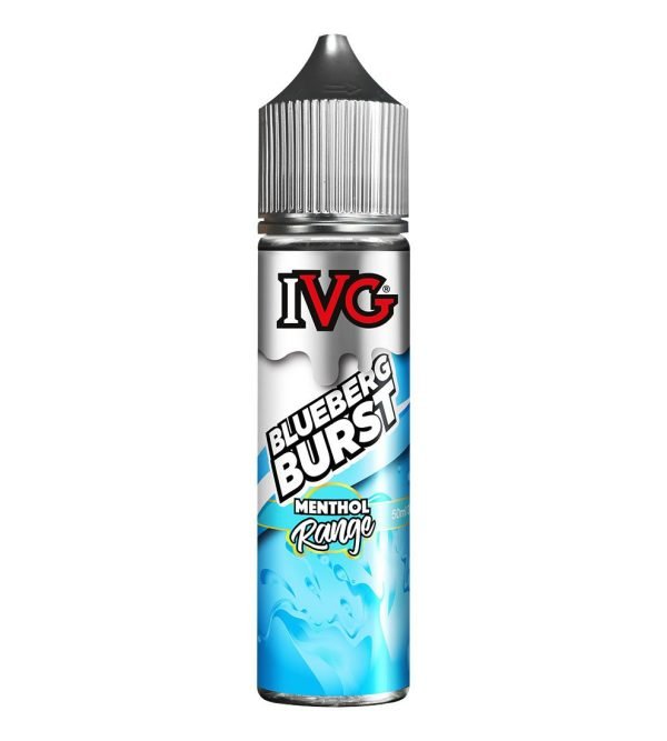 Blueberg Burst | Menthol by IVG Shortfills E-Liquid Vape Juice 50ml