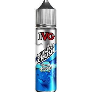 Blueberry Crush | Menthol by IVG Shortfills E-Liquid Vape Juice 50ml