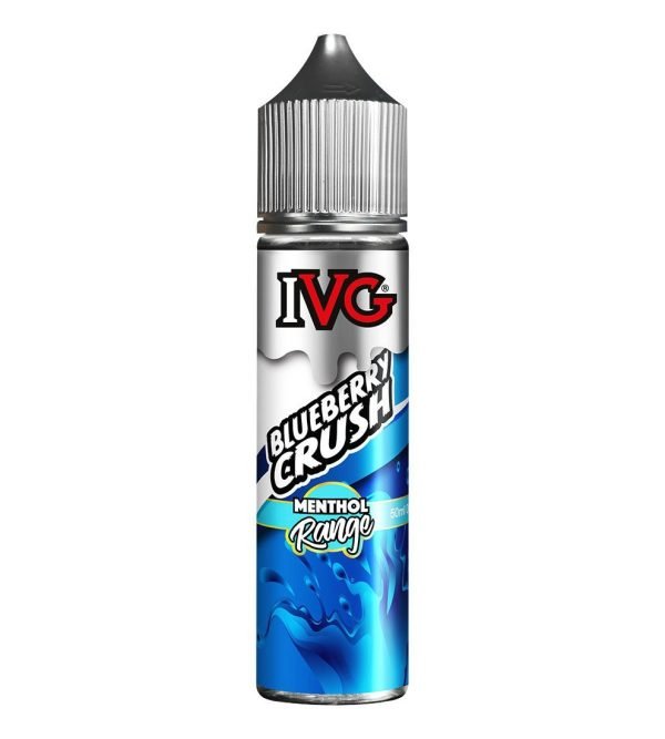 Blueberry Crush | Menthol by IVG Shortfills E-Liquid Vape Juice 50ml
