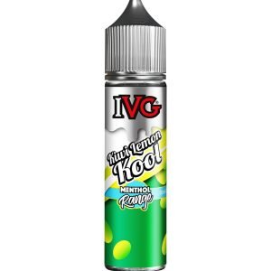 Kiwi Lemon Kool | Menthol by IVG Shortfills E-Liquid Vape Juice 50ml