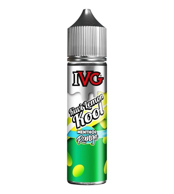 Kiwi Lemon Kool | Menthol by IVG Shortfills E-Liquid Vape Juice 50ml