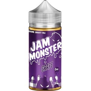 Grape | Jam Monster Shortfills E-Liquid Vape Juice 100ml
