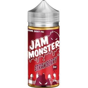 Strawberry | Jam Monster Shortfills E-Liquid Vape Juice 100ml