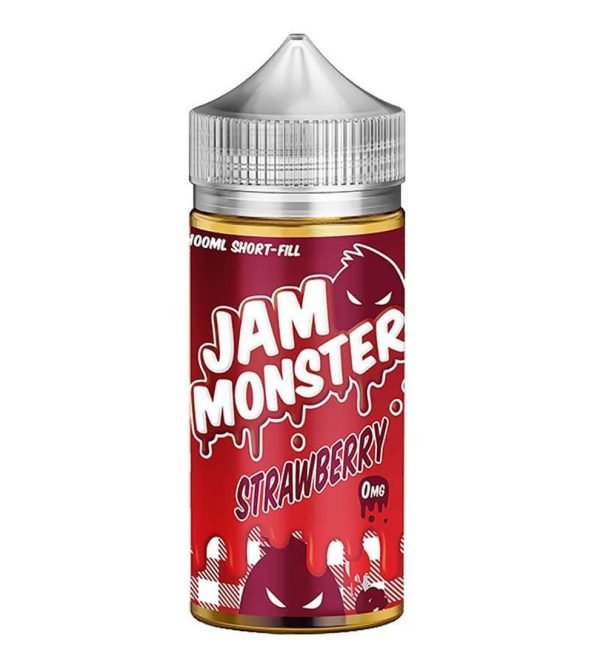 Strawberry | Jam Monster Shortfills E-Liquid Vape Juice 100ml