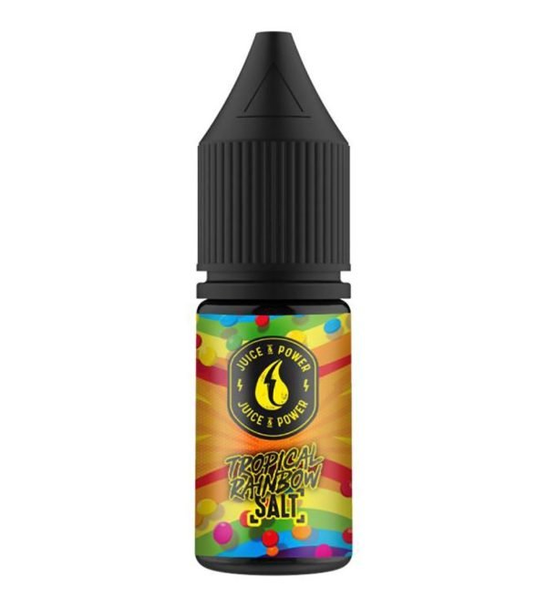 Shock Rainbow Tropical | Juice N Power Nic Salts 10ml