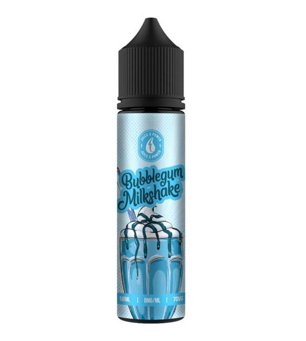 Bubblegum Milkshake | Juice N Power Shortfills E-Liquid Vape Juice 50ml