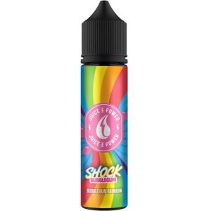 Shock Rainbow Bubblegum | Juice N Power Shortfills E-Liquid Vape Juice 50ml