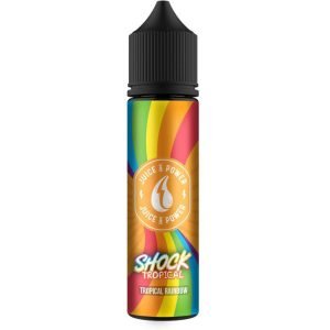 Shock Rainbow Tropical | Juice N Power Shortfills E-Liquid Vape Juice 50ml