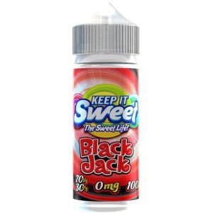 Black Jack | Keep It Sweet Shortfills E-Liquid Vape Juice 100ml