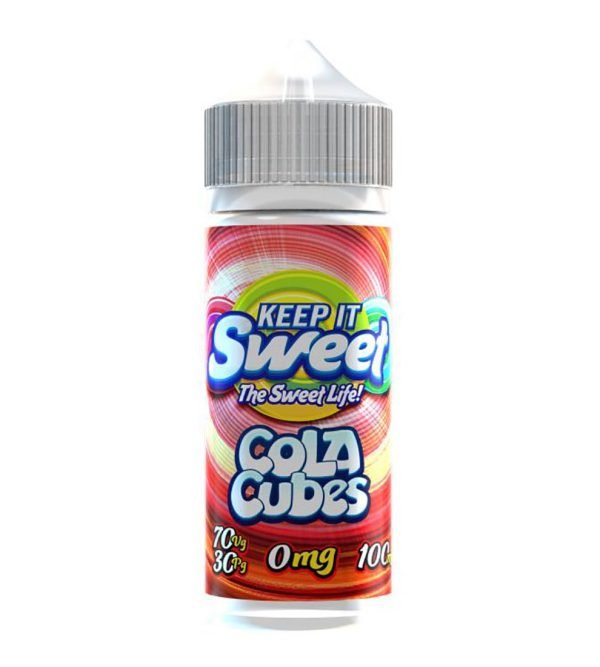 Cola Cubes | Keep It Sweet Shortfills E-Liquid Vape Juice 100ml
