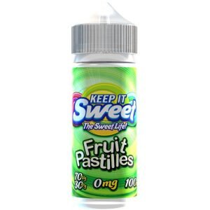 Fruit Pastilles | Keep It Sweet Shortfills E-Liquid Vape Juice 100ml
