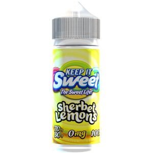 Sherbert Lemons | Keep It Sweet Shortfills E-Liquid Vape Juice 100ml