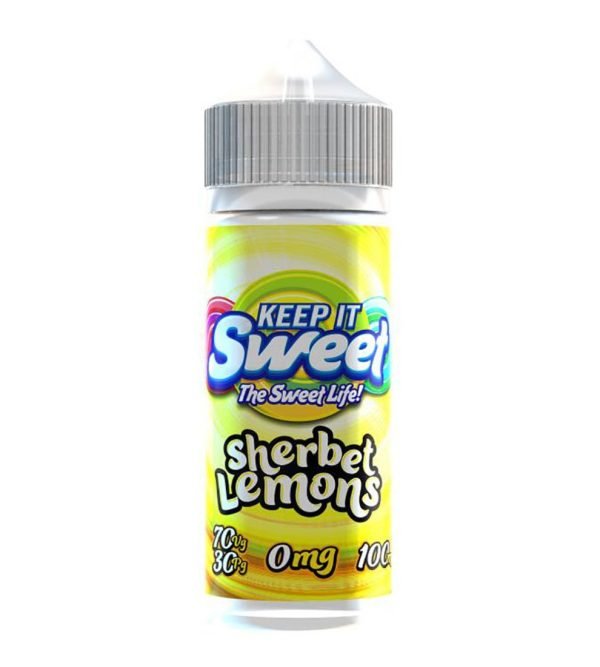 Sherbert Lemons | Keep It Sweet Shortfills E-Liquid Vape Juice 100ml