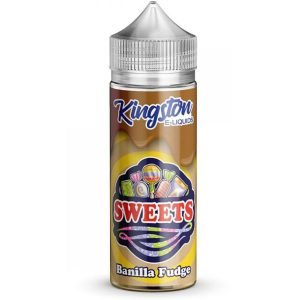 Banilla Fudge | Kingston Shortfills E-Liquid Vape Juice 100ml