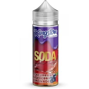 Blackcurrant Raspberry Soda Fizz | Kingston Shortfills E-Liquid Vape Juice 100ml