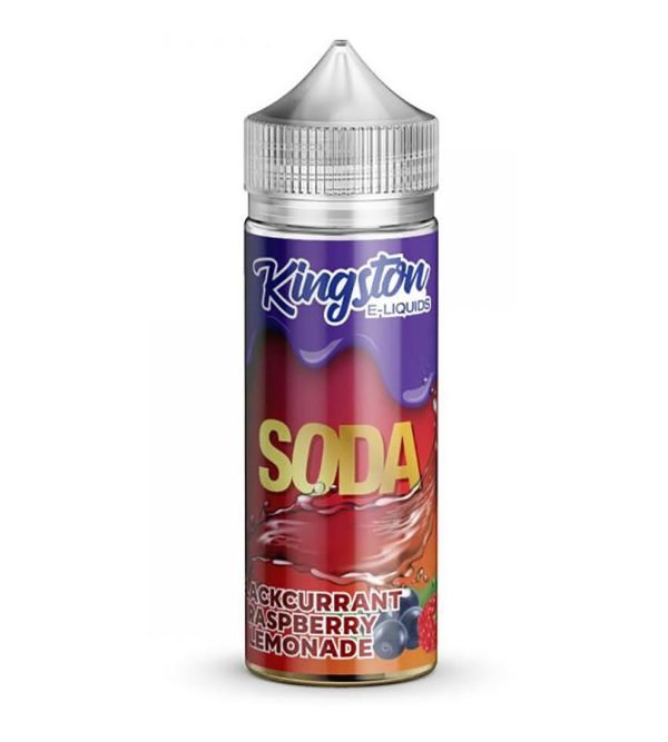 Blackcurrant Raspberry Soda Fizz | Kingston Shortfills E-Liquid Vape Juice 100ml
