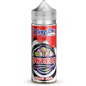 Black Jack | Kingston Shortfills E-Liquid Vape Juice 100ml