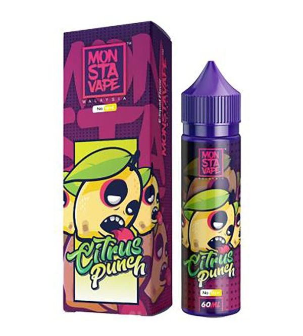 Citrus Punch No Mint | Monsta Vape Shortfills E-Liquid Vape Juice 50ml