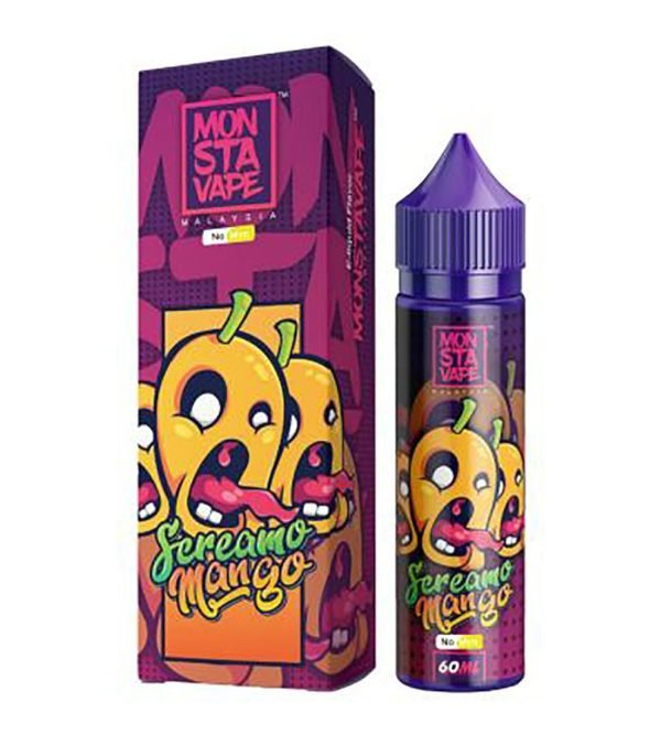 Screamo Mango No Mint | Monsta Vape Shortfills E-Liquid Vape Juice 50ml