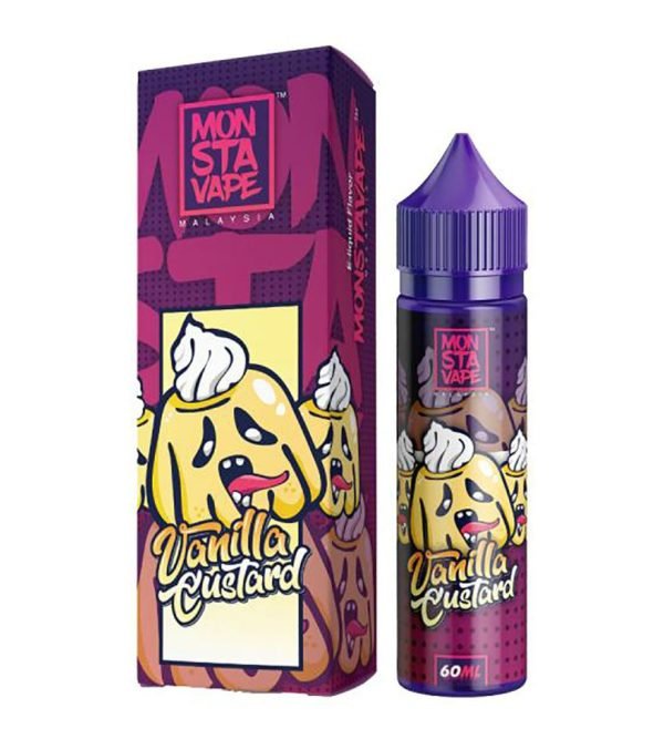 Vanilla Custard | Monsta Vape Shortfills E-Liquid Vape Juice 50ml