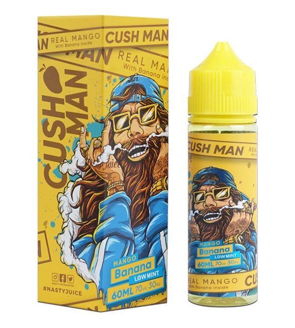 Mango Banana | Cush Man by Nasty Juice Shortfills E-Liquid Vape Juice 50ml