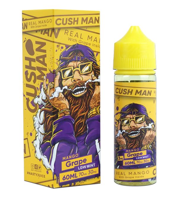 Mango Grape | Cush Man by Nasty Juice Shortfills E-Liquid Vape Juice 50ml