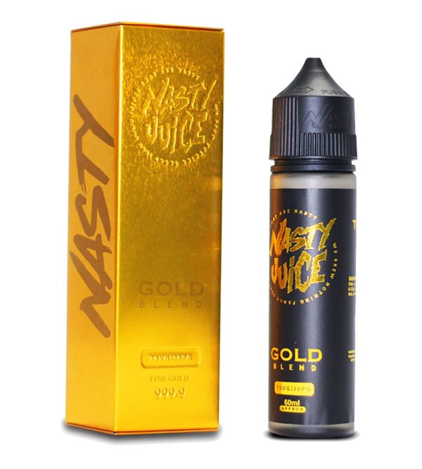 Gold Blend | Nasty Juice Shortfills E-Liquid Vape Juice 50ml