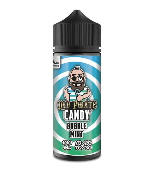 Bubble Mint | Candy by Old Pirate Shortfills E-Liquid Vape Juice 100ml