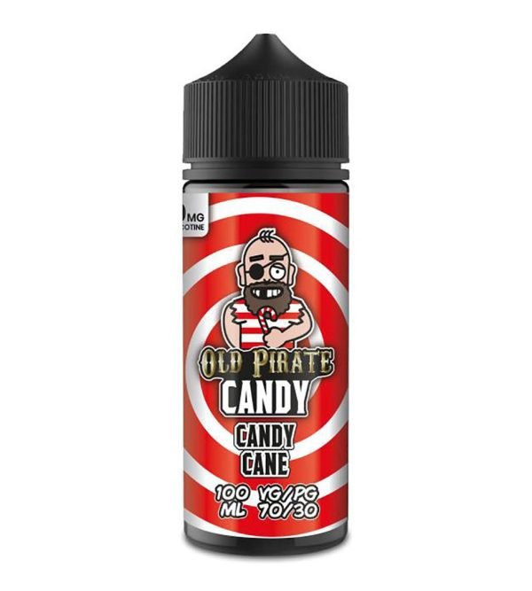 Candy Cane | Candy by Old Pirate Shortfills E-Liquid Vape Juice 100ml