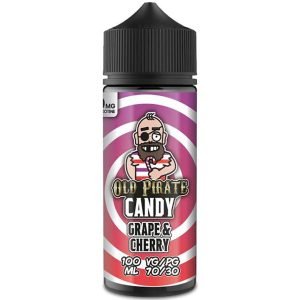 Grape Cherry | Candy by Old Pirate Shortfills E-Liquid Vape Juice 100ml