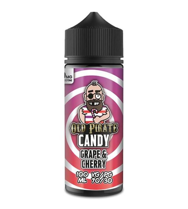 Grape Cherry | Candy by Old Pirate Shortfills E-Liquid Vape Juice 100ml