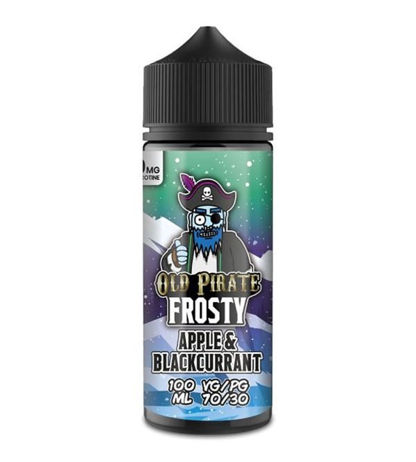 Apple & Blackcurrant | Frosty by Old Pirate Shortfills E-Liquid Vape Juice 100ml