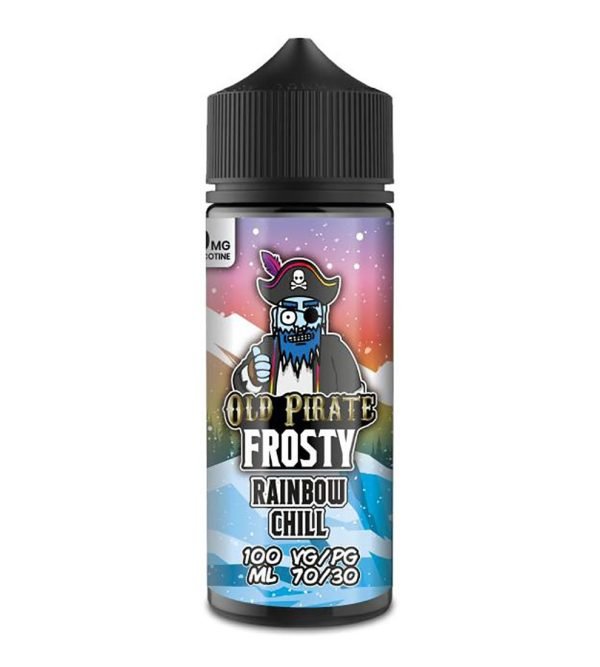 Rainbow Chill | Frosty by Old Pirate Shortfills E-Liquid Vape Juice 100ml